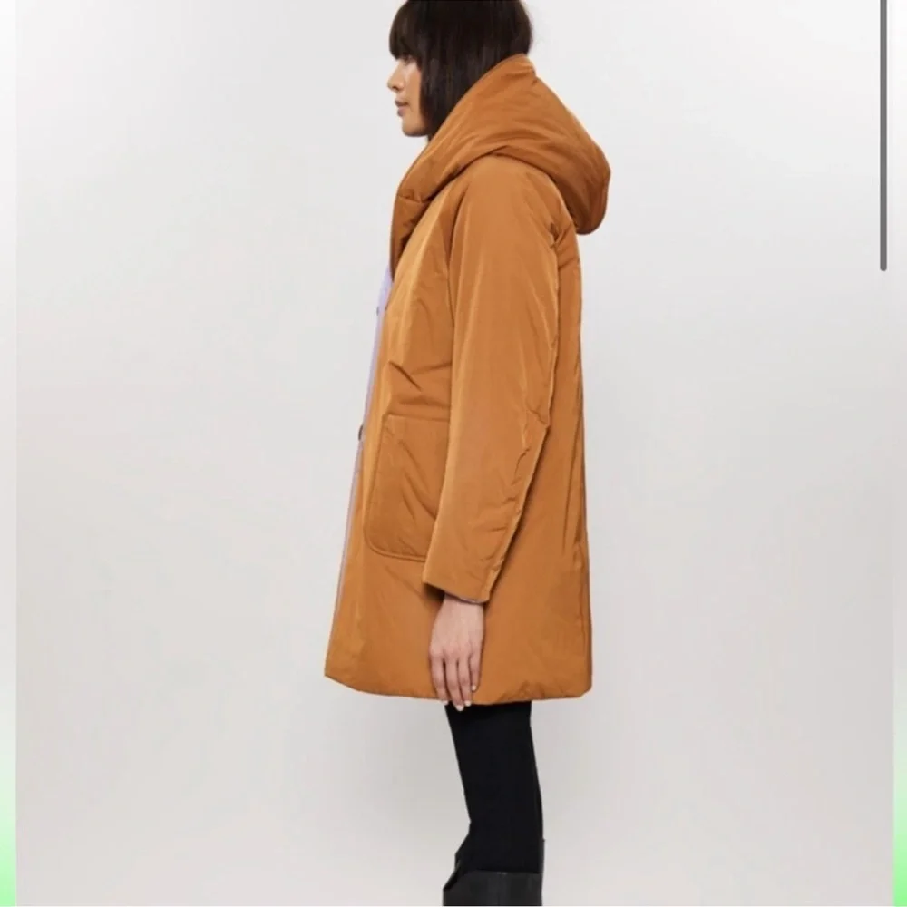 OOF wear oofwear OOF
REVERSIBLE WARM LILAC/TERRACOTTA JACKET - Picture 4 of 6